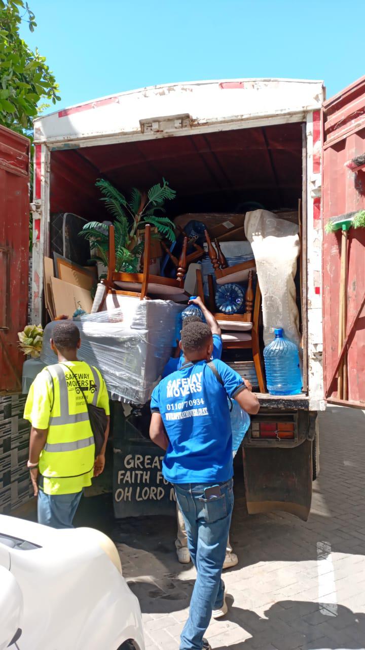 Safeway Movers Kenya team handling home relocation